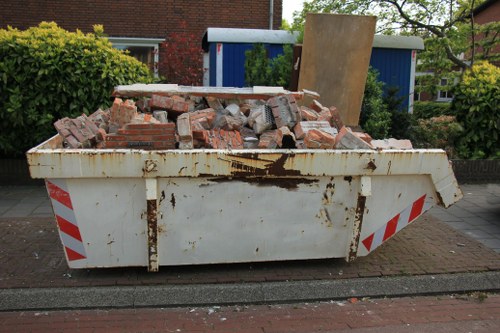 Team members conducting house clearance in Turnham Green