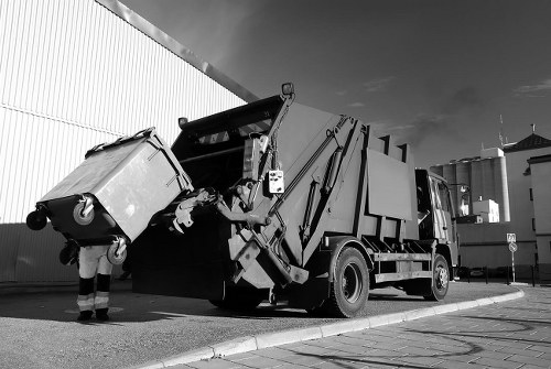 Professional office clearance team at work in Turnham Green